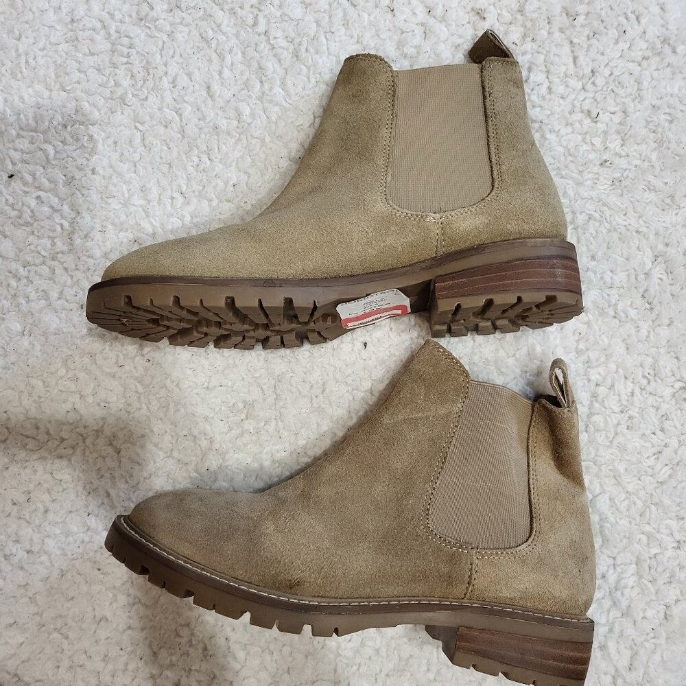 BRWomens Steve Madden-BRAND NEW!  Leopold Leather Round Toe Chelsea Boots size 6